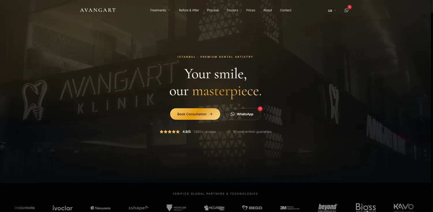 Avangart Homepage
